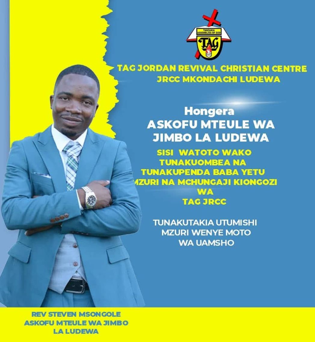 Rev. Steven Msongole Achaguliwa Kuwa Askofu wa Jimbo la Ludewa